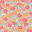 Summertime - Flower Patch - Cream Pastel