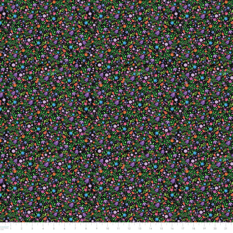 Rejuvenation - Flowers - Black