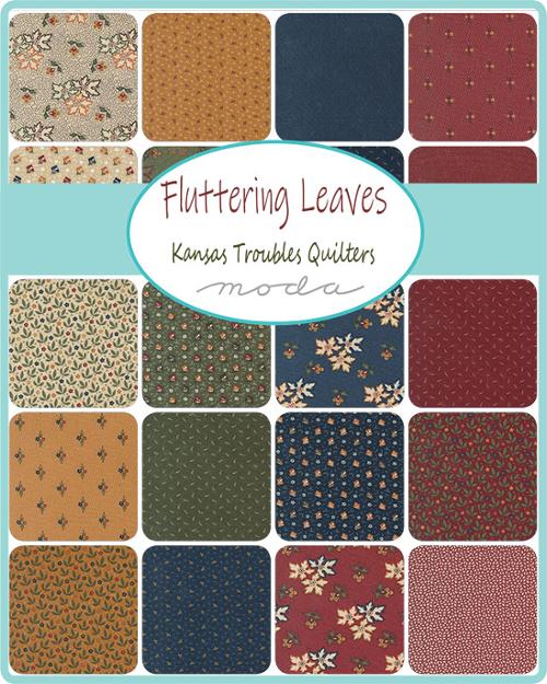 Fluttering Leaves - Charm Pack