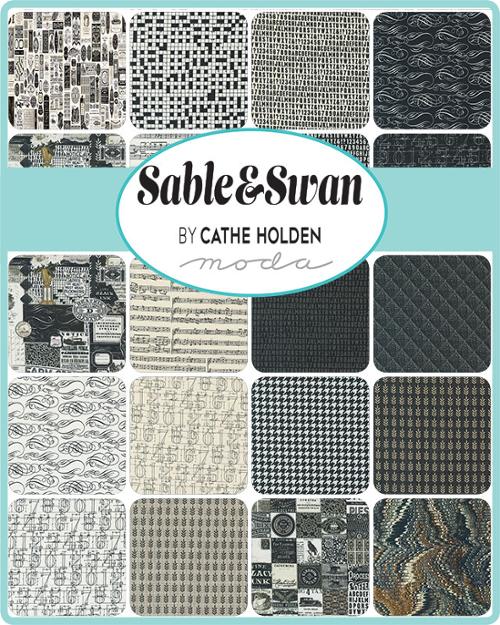 Sable and Swan - Charm Pack