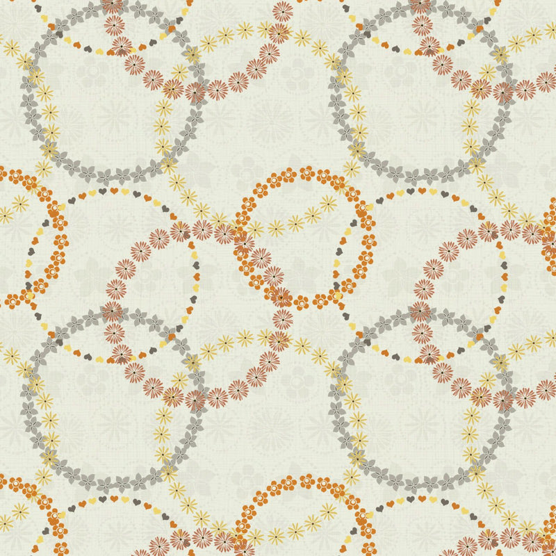 Song Bird - Floral Chains - Cream