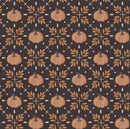 Pumpkin and Paws Collection - Pumpkin Trellis - Brown