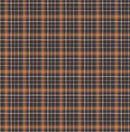 Pumpkin and Paws Collection - Harvest Plaid - Brown