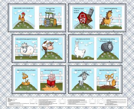 Farmland Tails - Children's Book Panel