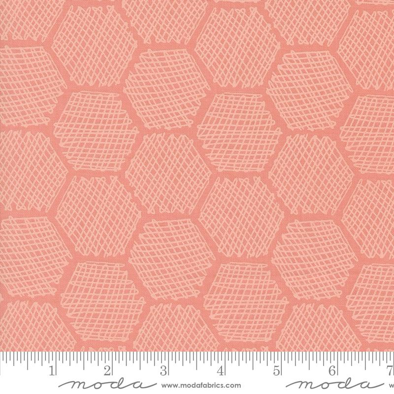 Bee Garden -Honeycomb - Carnation