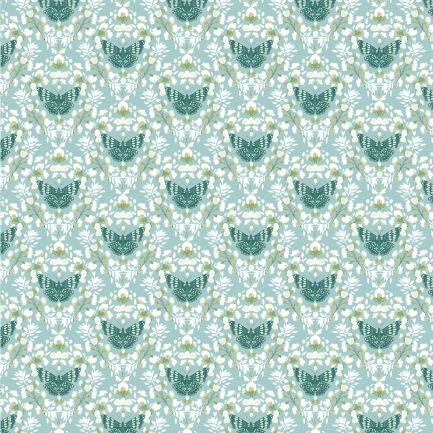 Serenity Blooms - Sacred Flight - Blue