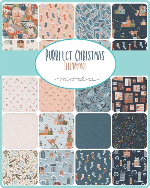 Purrfect Christmas - Charm Pack