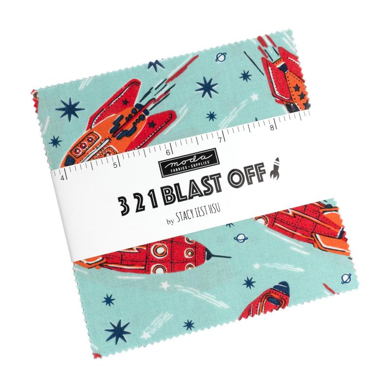 321 Blast Off - Charm Pack