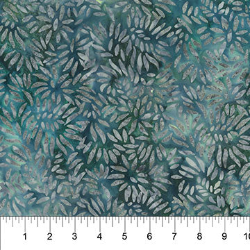 Banyan Batiks - At Dusk - Smokey Teal