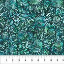 Banyan Batiks - Heartland - Sunflowers - Teal
