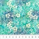 Banyan Batik - Boardwalk Dreams - Floral - Sea Glass