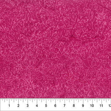 Banyan Batiks - Decorative Carving - Pink