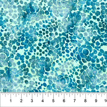 Banyan Batiks - Nature's Beauty - Stone Walkway - Teal