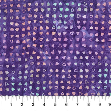 Banyan Batiks - Love Notes - Purple