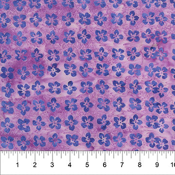Banyan Batiks - Small Floral - Orchid