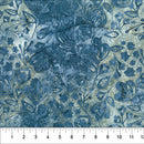 Banyan Batik - Blossom -  Main Flower - Denim