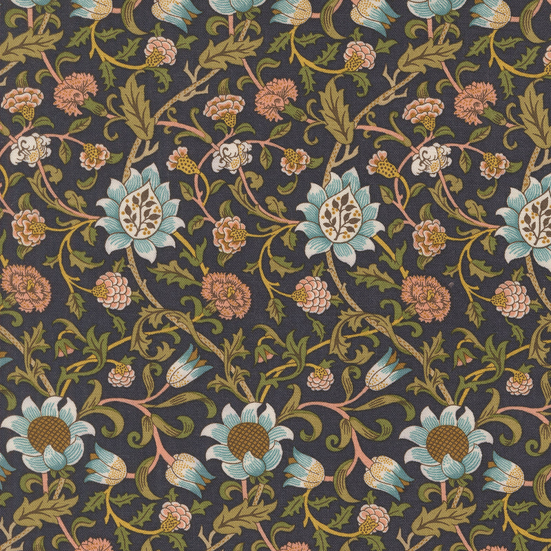 Morris Manor -Evenlode Floral - Twilight