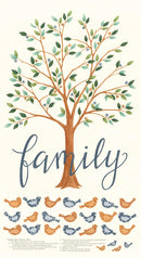 Family Tree Panel - White