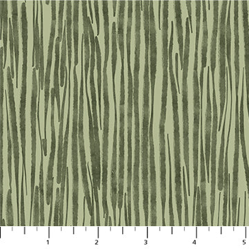 Blooming Memories - Stripes - Green