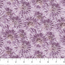 Flourish - Floral Text - Purple