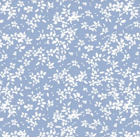 House of Blooms - Scattered Petals - Periwinkle