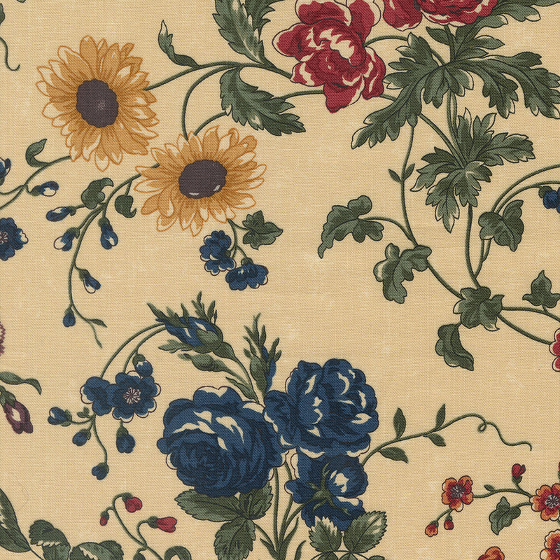 Daisy Lane -  My Garden Florals - Dandelion Multi