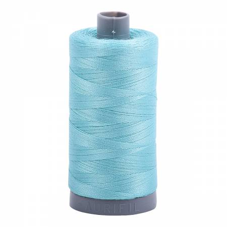 Heavyweight Aurifil Thread 28wt 750 m - 5006 - Light Turquoise