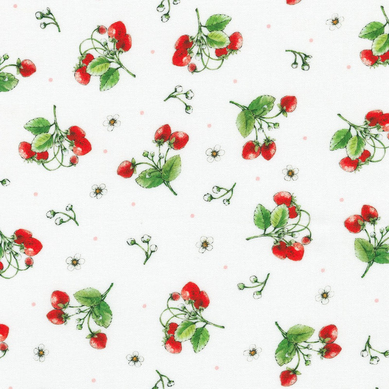 Strawberry Season - Strawberry Toss - White