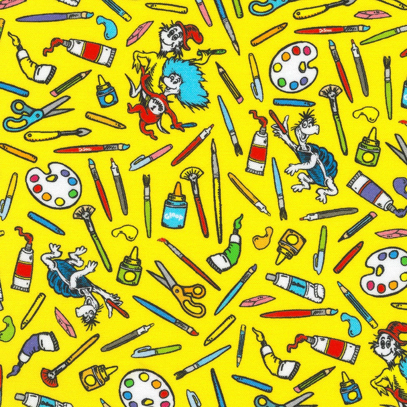 Express Yourself -  Dr Seuss - Yellow