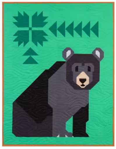 Bear-Wildered Quilt Pattern