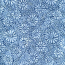 Tonga Batik - Harbor - Single Dahlias - Steel
