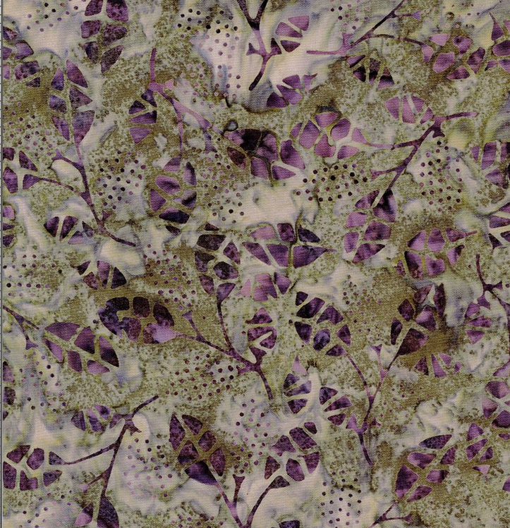 Tonga Batik - Plum Fusion - Fig