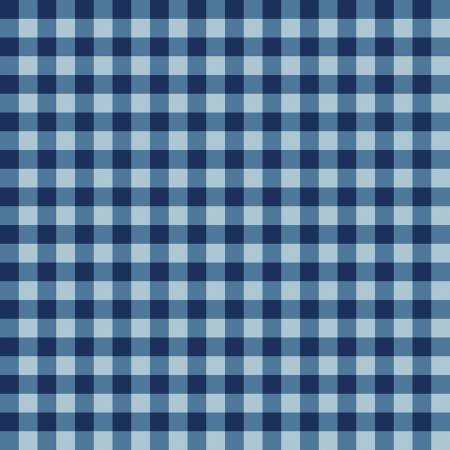 Simply Country - Gingham - Navy Blue