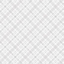 Whiteout - Bias Plaid -  White on White