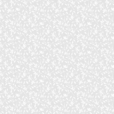 White Hot - Millefleurs - White on White