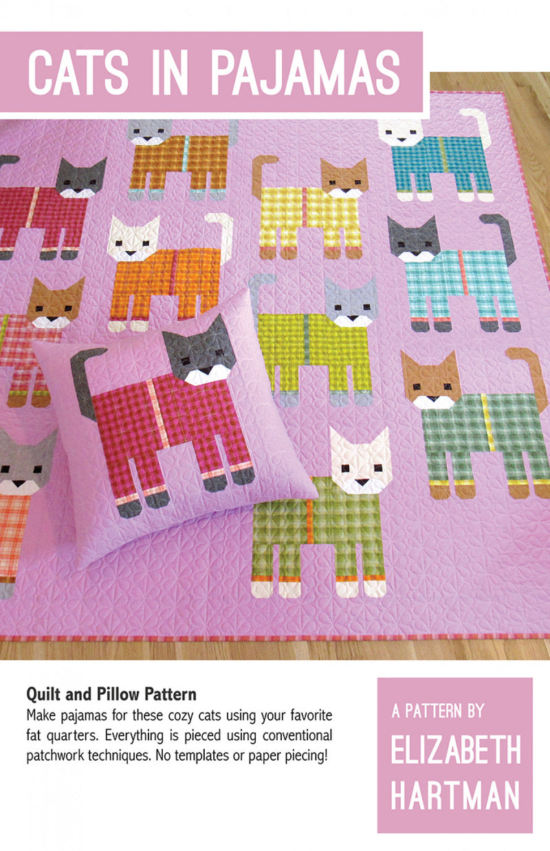 Cats in Pajamas - Quilt Pattern
