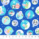 Feelin' Frosty FLANNEL - Main - Blue