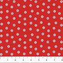 Bear Hugs Flannel - Red Flakes FLANNEL