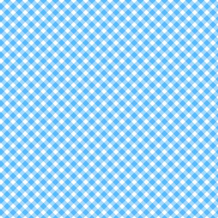 Playtime Flannel - Bias Gingham - Blue FLANNEL
