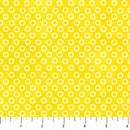 Hugs & Kisses Flannel - Rings Yellow FLANNEL