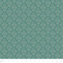 Fleurs and Flutter - Damask - Light Turquoise