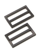 1.5" Widemouth Sliders - Black (2 pack)