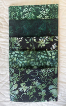 Bali Batik - Deep Green - Fat Quarter Bundle
