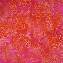 Batik by Mirah - Tropical Floral - Coral