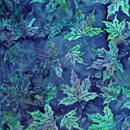 Batik by Mirah - Leaves - Denim