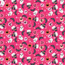 Not Scary - Halloween - Dark Pink