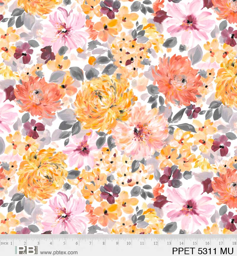 Painted Petals - Main Summer Print