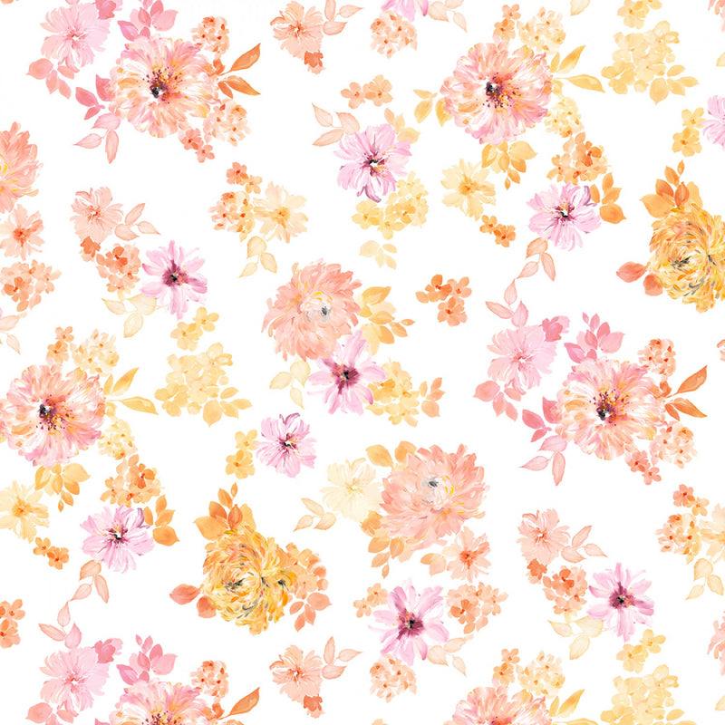 Painted Petals - Spaced Flowers - Summer