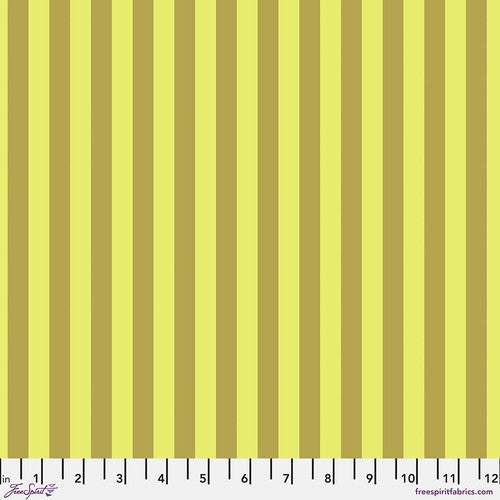Tula Pink - Neon True Colors - Neon Tent Stripe - Moonbeam