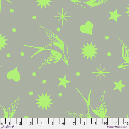 Tula Pink - Neon True Colors - Neon Fairy Flakes- Karma